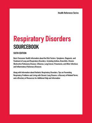 cover image of Respiratory Disorders Sourcebook